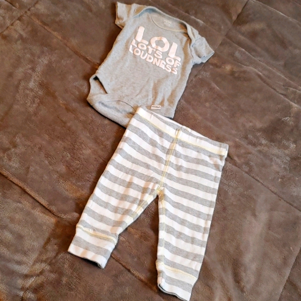 💞Onesies " LOL" Matching Set